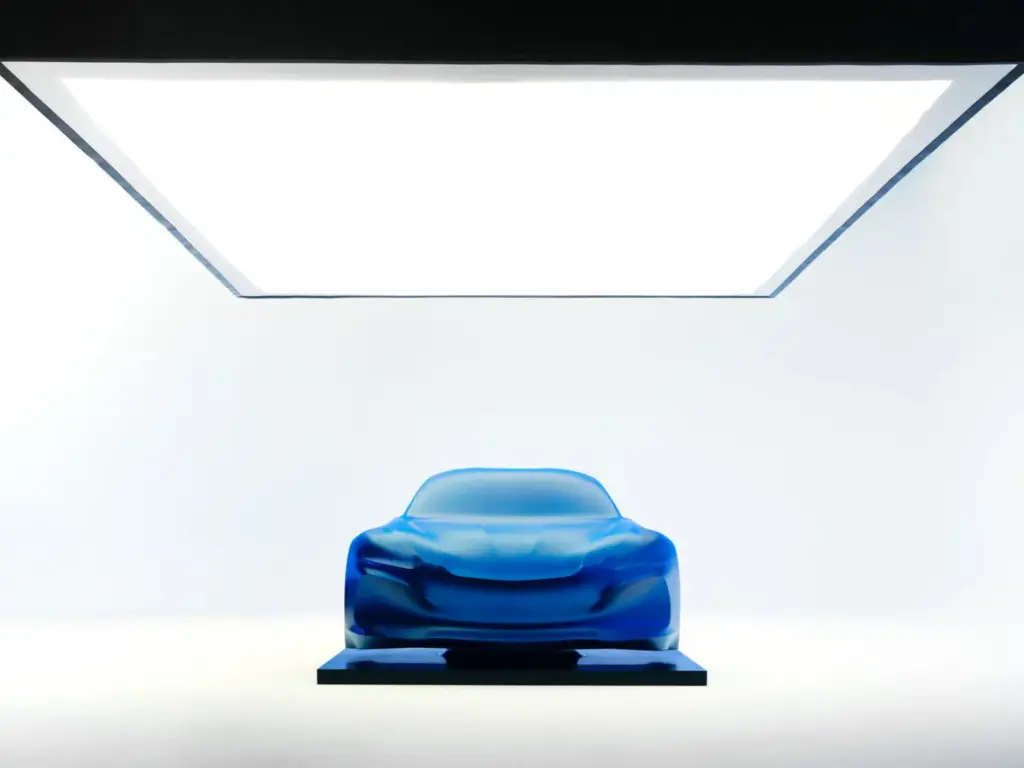 El nuevo Alpine A110 eléctrico muestra sus líneas maestras en una escultura 11 Motor16 El nuevo Alpine A110 eléctrico muestra sus líneas maestras en una escultura