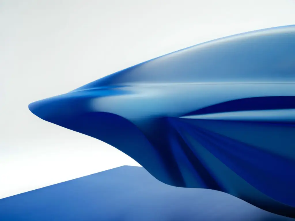 El nuevo Alpine A110 eléctrico muestra sus líneas maestras en una escultura 9 Motor16 El nuevo Alpine A110 eléctrico muestra sus líneas maestras en una escultura