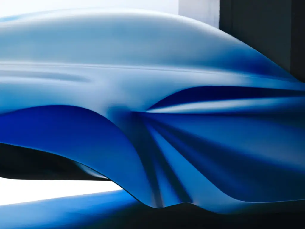 El nuevo Alpine A110 eléctrico muestra sus líneas maestras en una escultura 10 Motor16 El nuevo Alpine A110 eléctrico muestra sus líneas maestras en una escultura