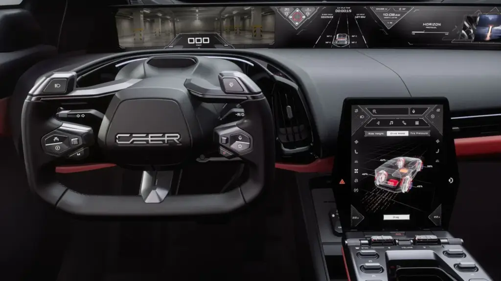 Nueva marca y no es china: CEER presenta el EXOBOT, el primer modelo de la nueva marca eléctrica de Arabia Saudí 9 Motor16 CEER EXOBOT 5 Motor16