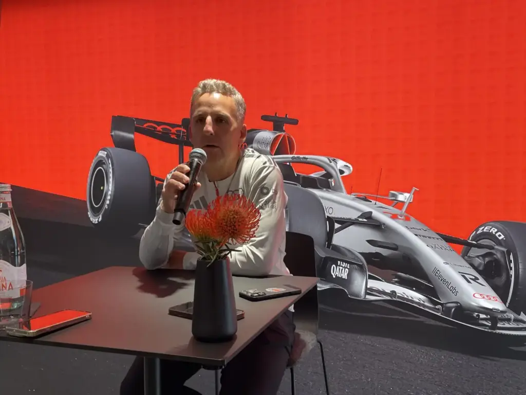 Iñaki Rueda, director deportivo de Audi F1, y su debut en casa: "Esperamos estar ganando carreras en 2030" 2 Motor16 INAKI RUEDA AUDI F1 1 Motor16