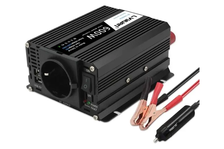 10 Mejores inversores 12V 220V para coche: guía de compra 2026 5 Motor16 Inversor a Motor16