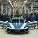 Lamborghini entrega un Temerario a la Policía italiana, pero por una buena causa
