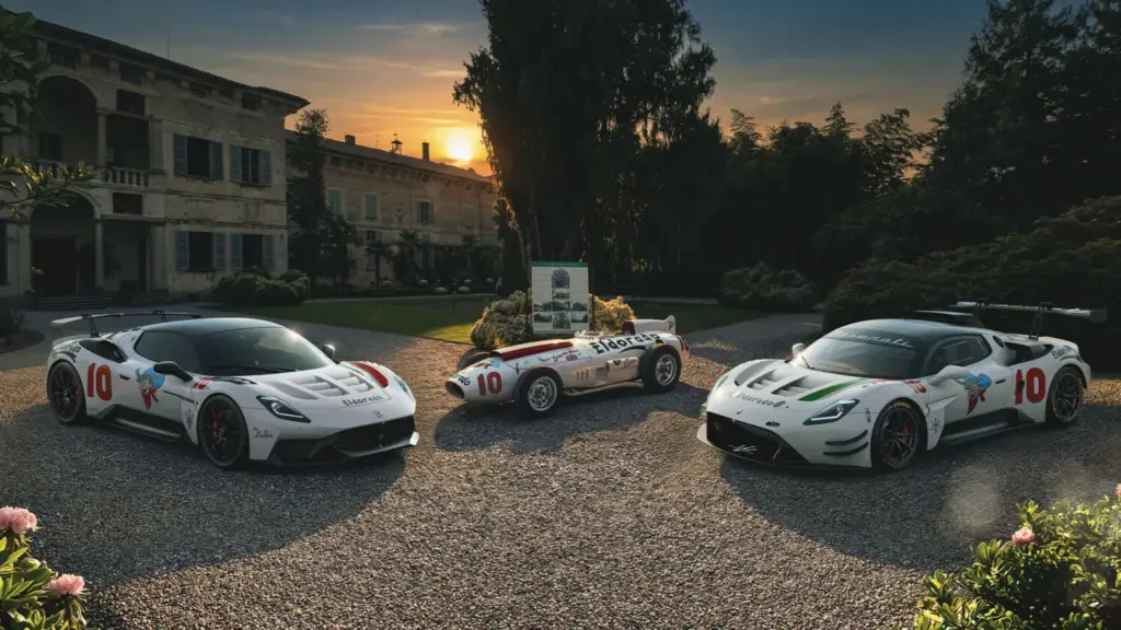 Maserati recupera el espíritu del "Eldorado" de 1958 con nuevas decoraciones para el GT2 y el GT2 Stradale 4 Motor16 MASERATI ELDORADO GT2 TUTTO BENE HILLCLIMB 1 Motor16