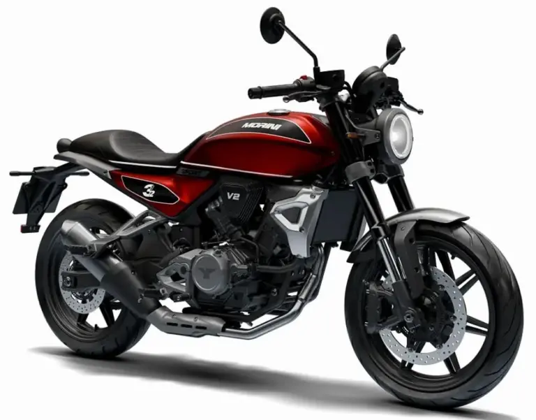Moto Morini 350 Sport: la mítica 3 ½ renace con V-Twin de 32,6 CV y llega a España en noviembre