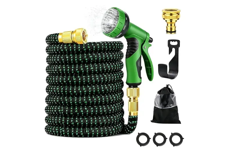 Las 7 mejores mangueras extensibles para lavar el coche en 2026 1 Motor16 Manguera de Jardin Extensible Flexible de 15m Motor16