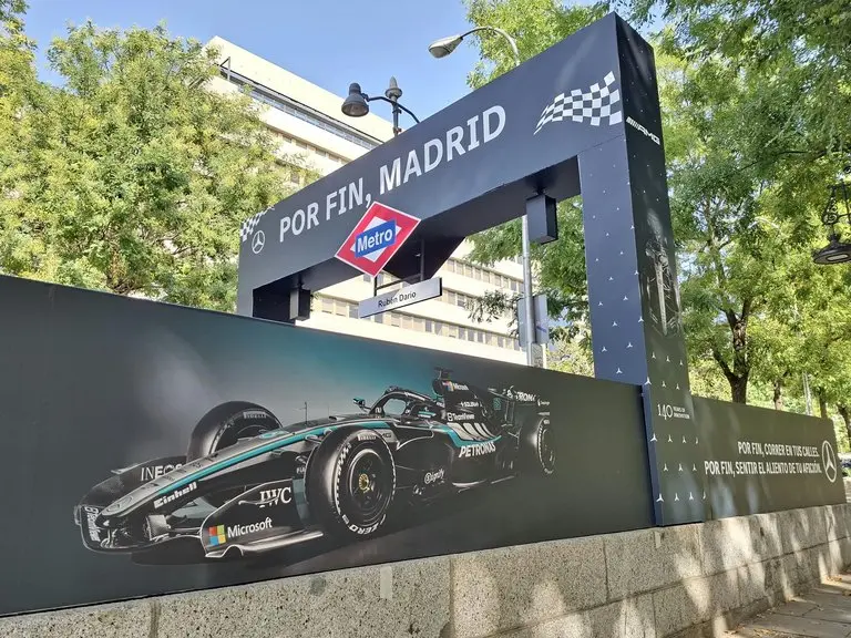 La Fórmula 1 llega a Madrid: la guía de accesos y cortes para el GP de Madring con 350.000 asistentes