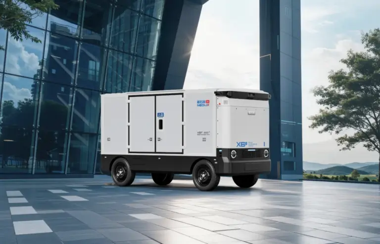 Neolix prueba en Bélgica su ‘robovan’ de reparto autónomo y prepara su salto a Europa