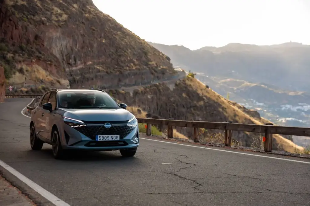 Nissan Micra, Leaf, Ariya y Townstar EV, a prueba en las exigentes carreteras de Gran Canaria