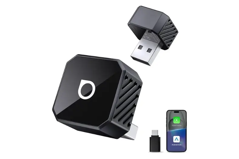 Mejor Apple CarPlay inalámbrico: guía de adaptadores 6 Motor16 OTTOCAST Mini Pot 2026 Motor16
