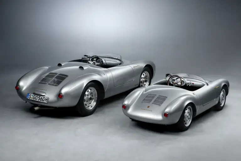 Hedley Studios revive al Porsche 550 Spyder con una versión eléctrica a escala 80%