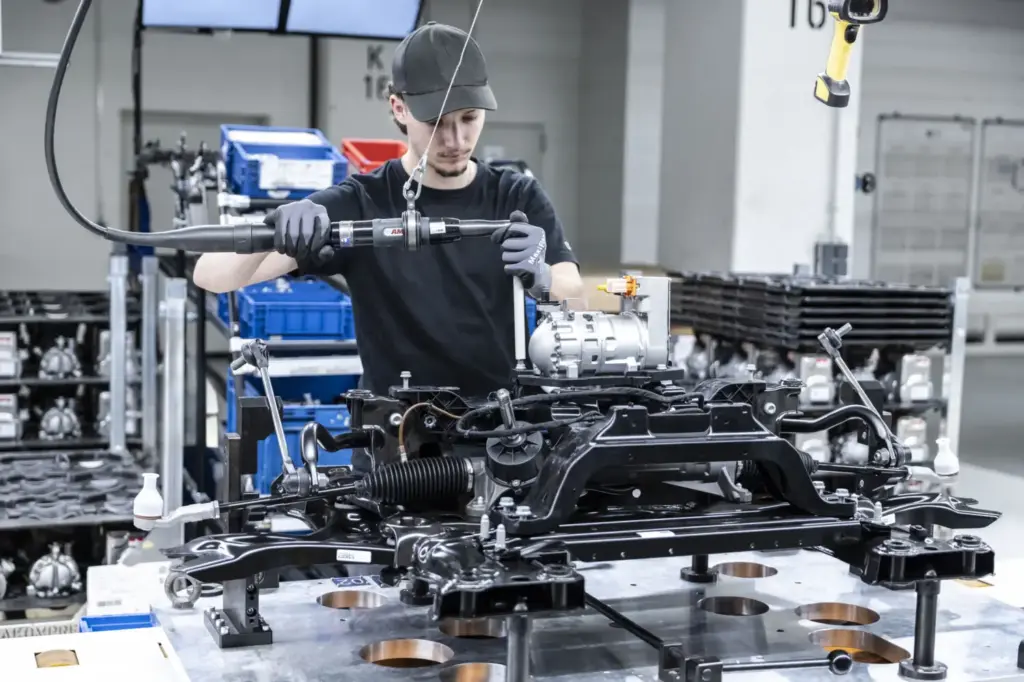 Audi inicia la producción del A2 e-tron, el coche que menos ha tardado en desarrollar en su historia 1 Motor16 PRODUCCION AUDI A2 E TRON 10 Motor16