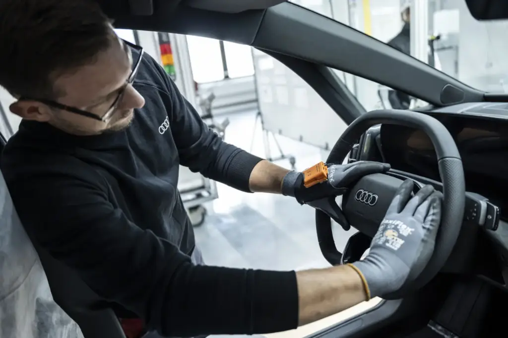 Audi inicia la producción del A2 e-tron, el coche que menos ha tardado en desarrollar en su historia 12 Motor16 PRODUCCION AUDI A2 E TRON 8 Motor16