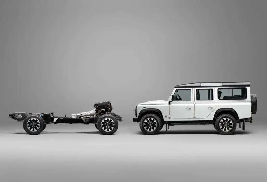 La división Defender Classic de Land Rover lanza un nuevo programa de mejoras para el legendario todoterreno 5 Motor16 PROGRAMA DEFENDER CLASSIC WORKS V8 1 Motor16