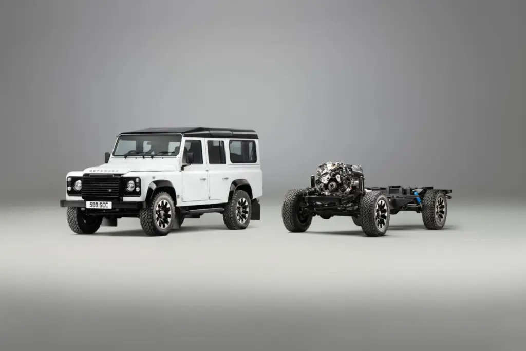La división Defender Classic de Land Rover lanza un nuevo programa de mejoras para el legendario todoterreno 15 Motor16 PROGRAMA DEFENDER CLASSIC WORKS V8 11 Motor16