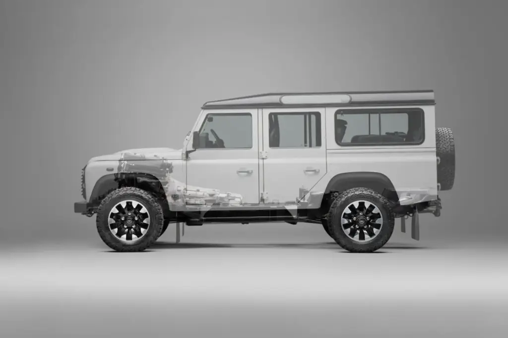 La división Defender Classic de Land Rover lanza un nuevo programa de mejoras para el legendario todoterreno 2 Motor16 PROGRAMA DEFENDER CLASSIC WORKS V8 3 Motor16