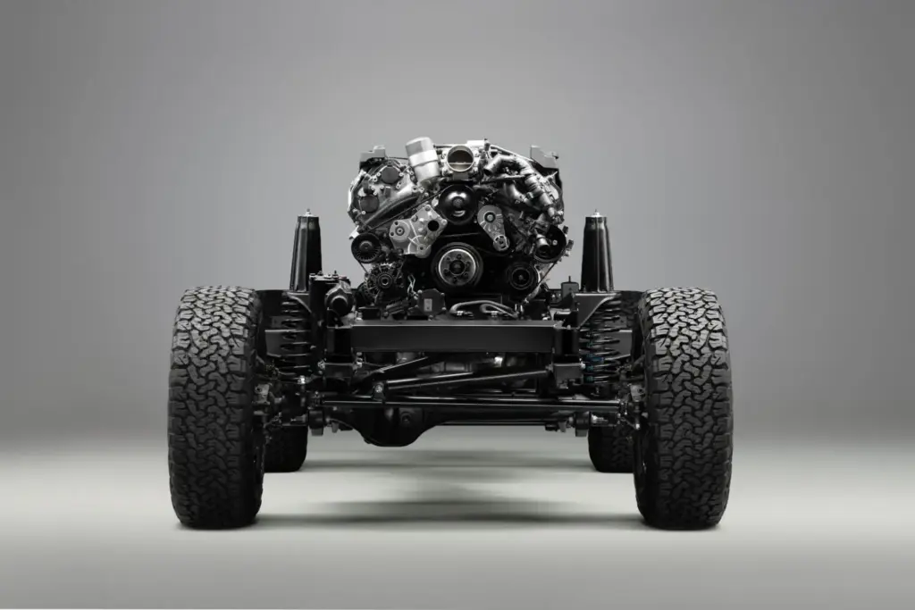 La división Defender Classic de Land Rover lanza un nuevo programa de mejoras para el legendario todoterreno 12 Motor16 PROGRAMA DEFENDER CLASSIC WORKS V8 8 Motor16