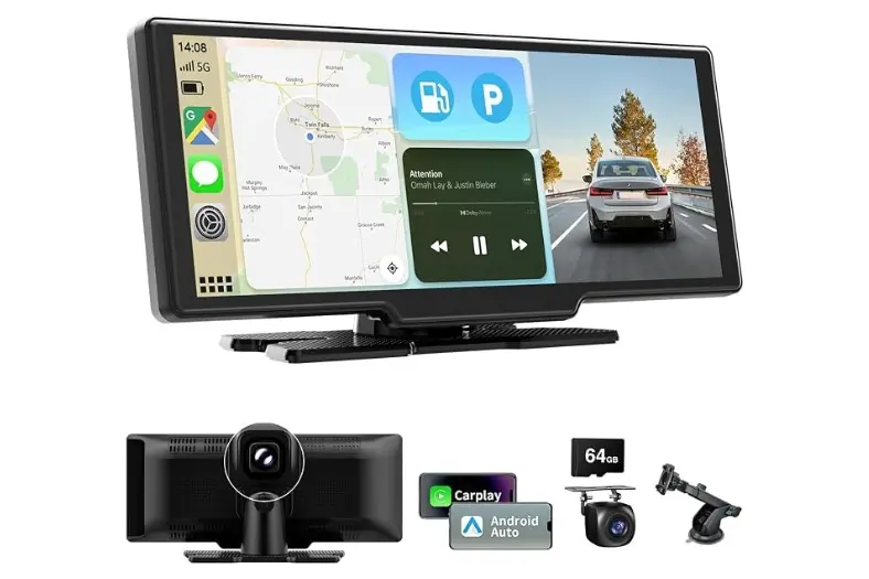 mejor pantalla Android Auto 2 Motor16 Pantalla Carplay Coche con Android Auto y Carplay Motor16