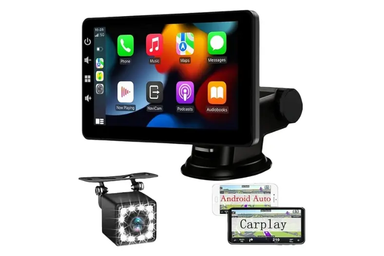 mejor pantalla Android Auto 7 Motor16 Pantalla Coche con CarPlay y Android Auto Inalambrica Motor16