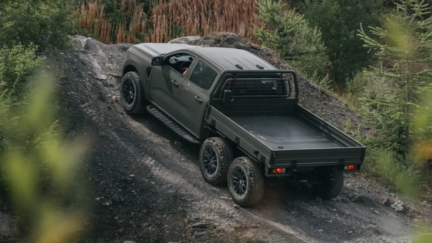 Ford Ranger militar 6×6: el todoterreno de seis ruedas que Ford desarrolla para las fuerzas del Reino Unido