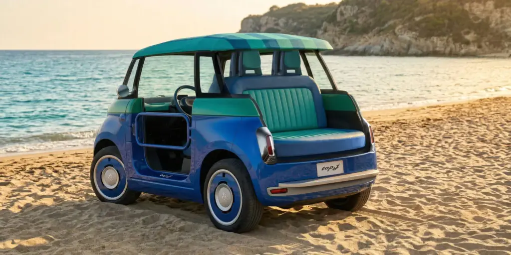 Fabrizio Giugiaro y Lapo Elkann reinventan el Fiat Topolino con dos creaciones únicas 2 Motor16 TOP J REAR Motor16
