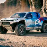 Toyota llevará al Dakar 2027 un Hilux eléctrico de pila de combustible de hidrógeno