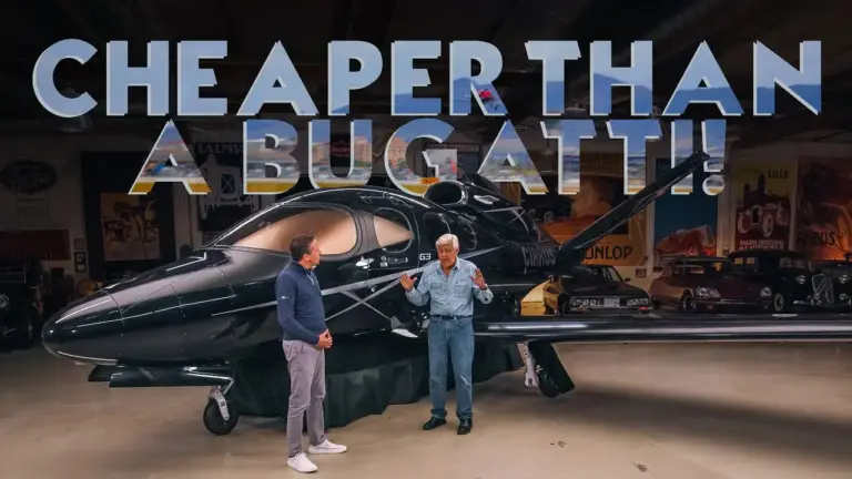 Jay Leno prueba el Cirrus Vision Jet: el reactor con paracaídas balístico que cuesta 3,6 millones