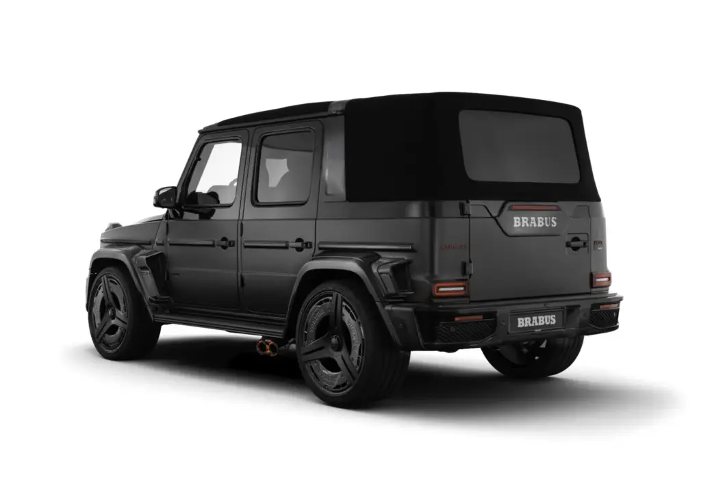 ¿Un Clase G 63 descapotable con 900 CV? Se llama Brabus 900 Rocket Edition Cabrio, y probablemente es uno de los mayores excesos que vas a ver hoy 20 Motor16 clase g 63 BRABUS 900 rocket Cabrio W 465 estudio 18 Motor16
