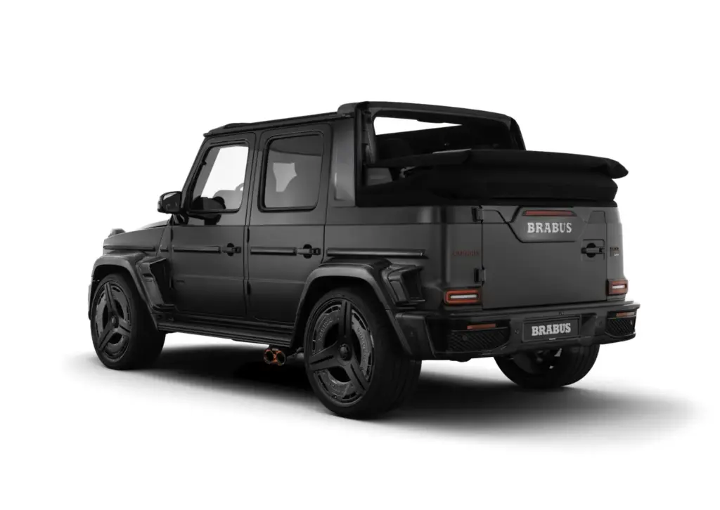 ¿Un Clase G 63 descapotable con 900 CV? Se llama Brabus 900 Rocket Edition Cabrio, y probablemente es uno de los mayores excesos que vas a ver hoy 19 Motor16 clase g 63 BRABUS 900 rocket Cabrio W 465 estudio 19 Motor16
