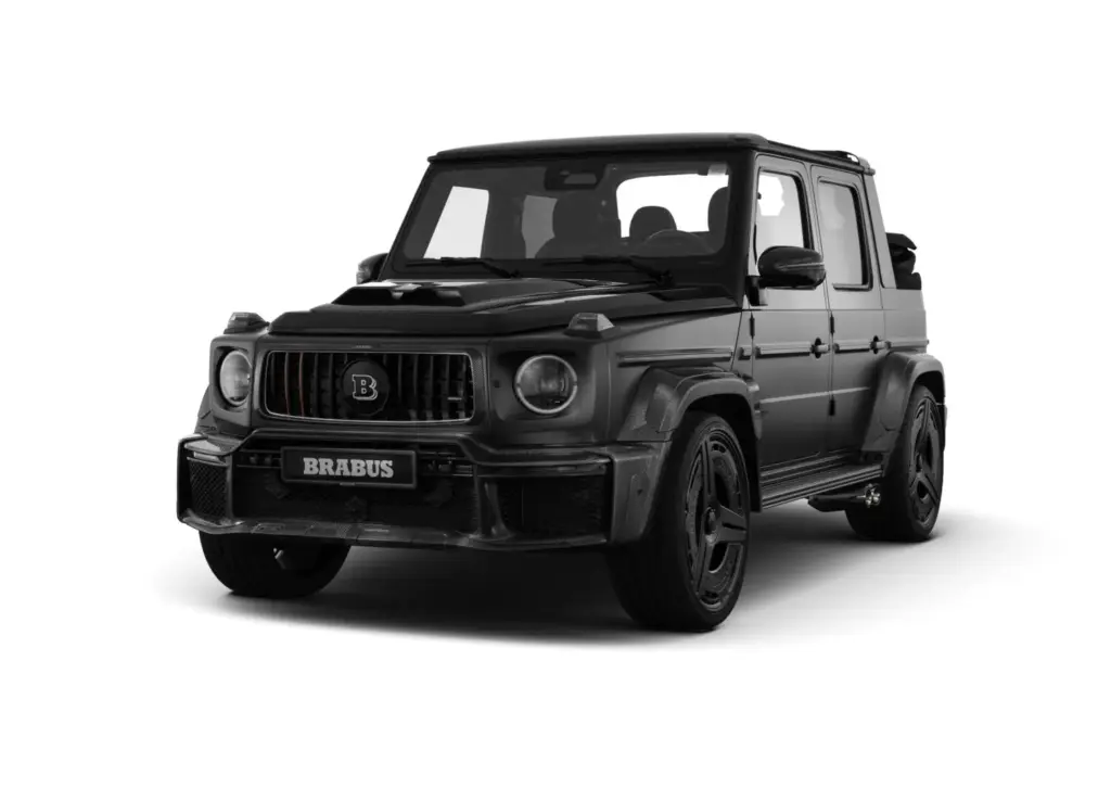 ¿Un Clase G 63 descapotable con 900 CV? Se llama Brabus 900 Rocket Edition Cabrio, y probablemente es uno de los mayores excesos que vas a ver hoy 14 Motor16 clase g 63 BRABUS 900 rocket Cabrio W 465 estudio 24 Motor16