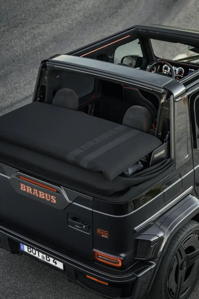 ¿Un Clase G 63 descapotable con 900 CV? Se llama Brabus 900 Rocket Edition Cabrio, y probablemente es uno de los mayores excesos que vas a ver hoy 122 Motor16 clase g BRABUS 900 rocket Cabrioexterior 5 Motor16