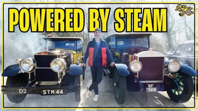 Nada de baterías: así se arranca el coche de vapor Stanley Steamer de 1922