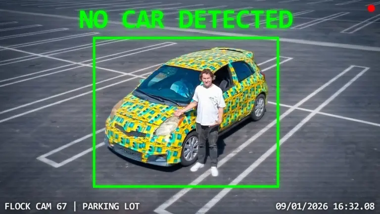 Privacidad coches cámaras: el truco viral de Donut para ocultar matrículas a Flock Safety