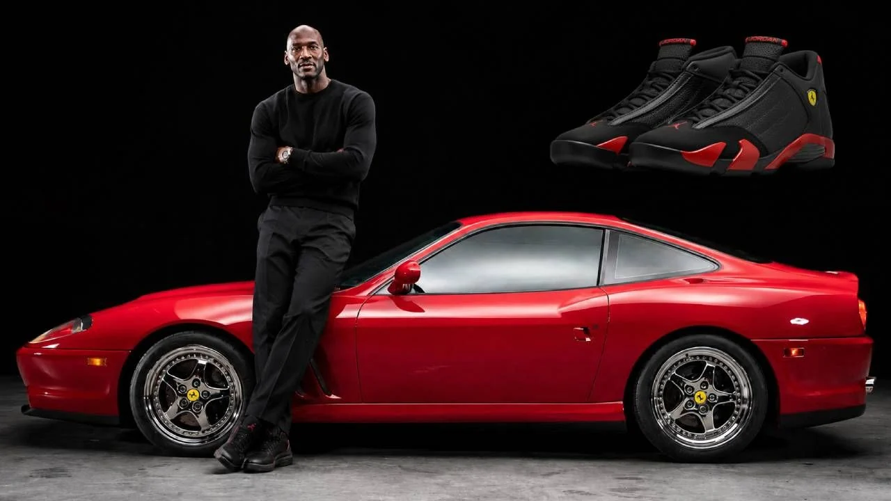 El Ferrari de Michael Jordan sale a subasta en Estados Unidos y busca batir el récord del 550 Maranello