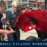 Restauración de Jaguar E-Type: Jay Leno colabora con Tyrrell’s para afinar el V12 de 1967
