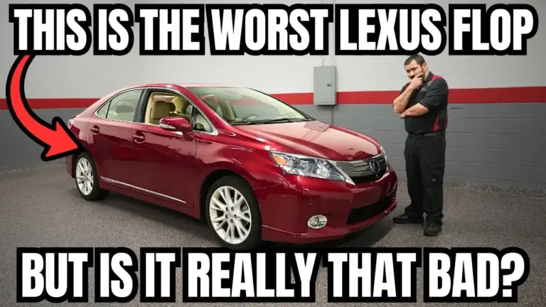 The Car Care Nut revela por qué el Lexus HS 250h fue un fracaso y qué aprendió Lexus