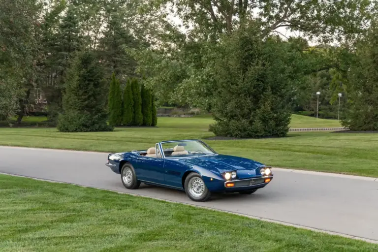 El Maserati Ghibli Spyder de 1970 con chasis 1189 sale a subasta: solo 125 fabricados