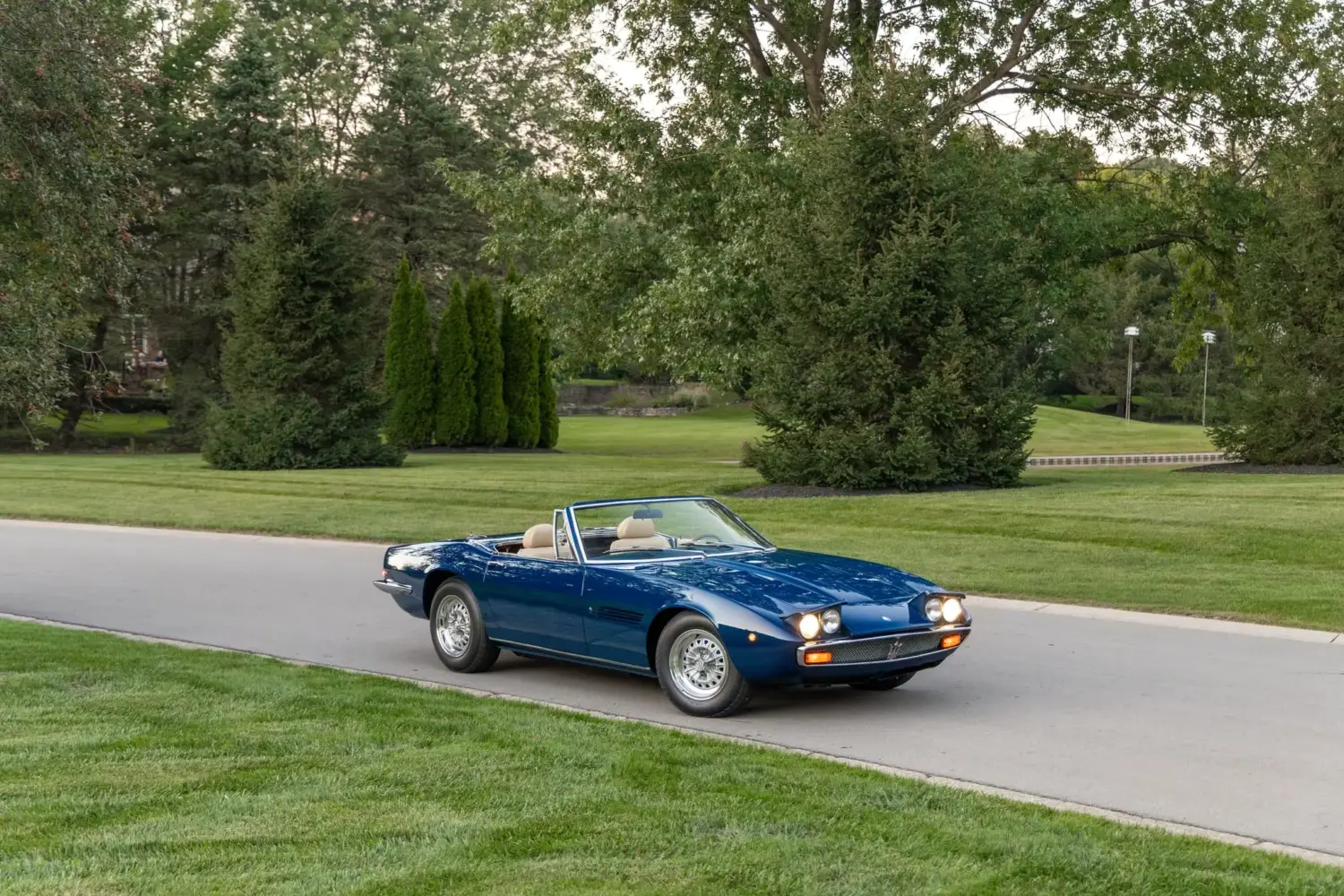 El Maserati Ghibli Spyder de 1970 con chasis 1189 sale a subasta: solo 125 fabricados