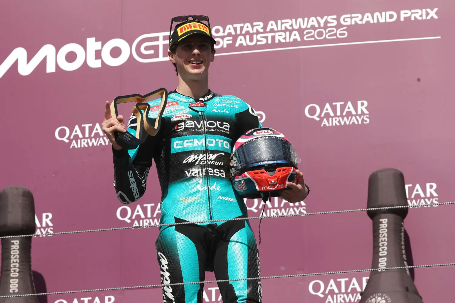 Máximo Quiles firma su novena victoria en Moto3 y tendrá match-ball en Motegi