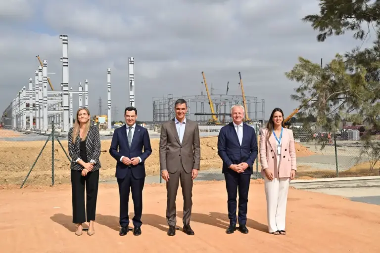 El Valle Andaluz del Hidrógeno Verde arranca en Huelva: 300 MW y 45.000 toneladas al año