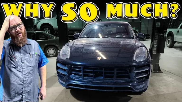 Mantenimiento de un Porsche Macan: la pieza de 50$ que dispara la reparación a 2.000$