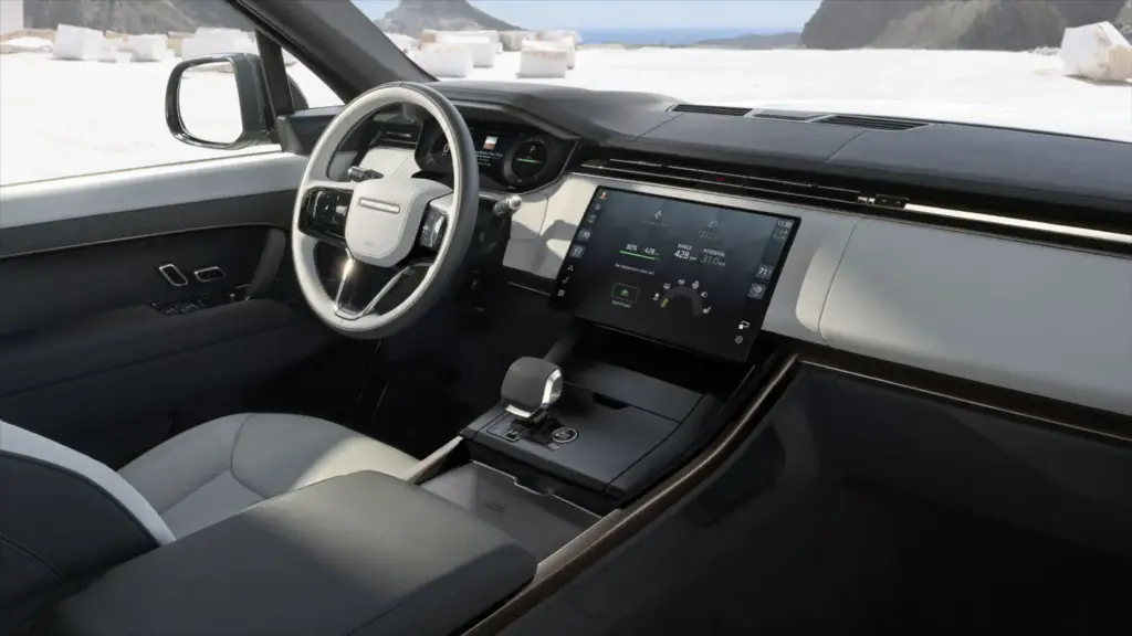 Primera prueba del Range Rover Sport Electric: 550 CV y 609 km 26 Motor16 range rover sport electric interior 5 Motor16