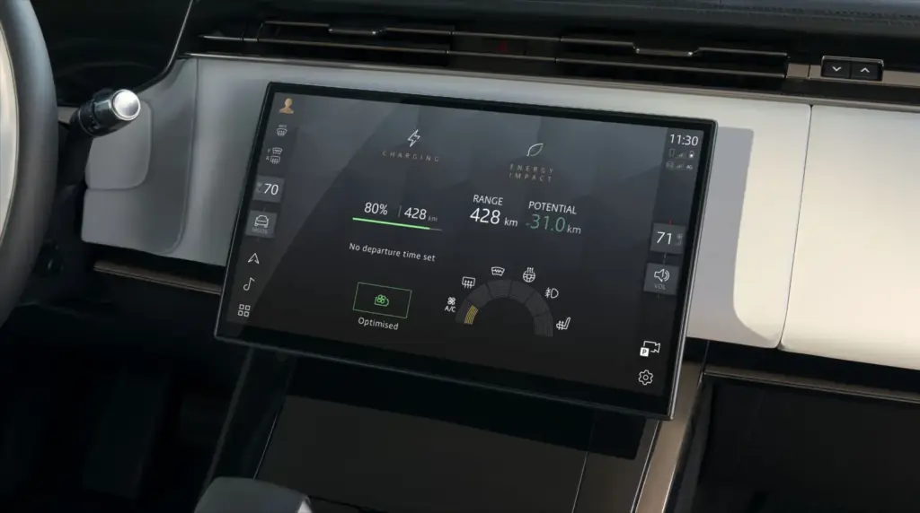 Primera prueba del Range Rover Sport Electric: 550 CV y 609 km 25 Motor16 range rover sport electric interior 6 Motor16