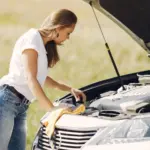 Revisión del coche antes de un viaje: revisar aceite y neumáticos evita la avería de 1.500 euros