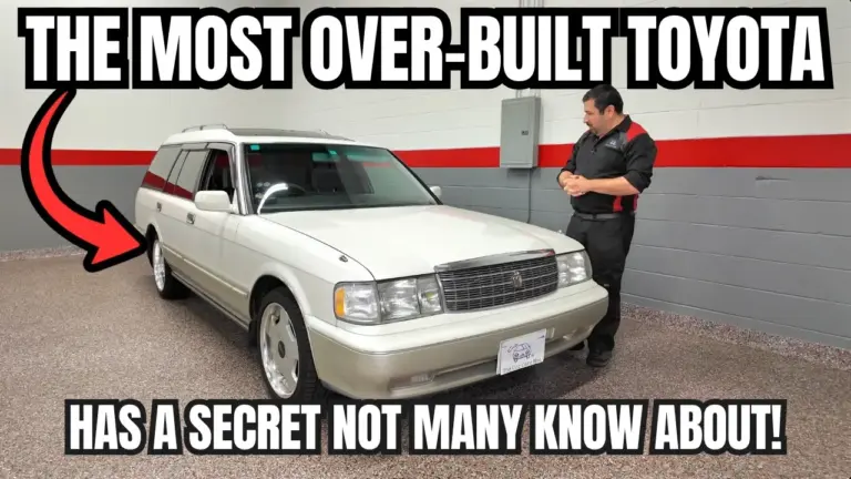 The Car Care Nut revela por qué el Toyota Crown japonés es el modelo más sobreconstruido