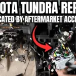 Toyota Tundra: el evaporador del aire acondicionado que obliga a desmontar el salpicadero