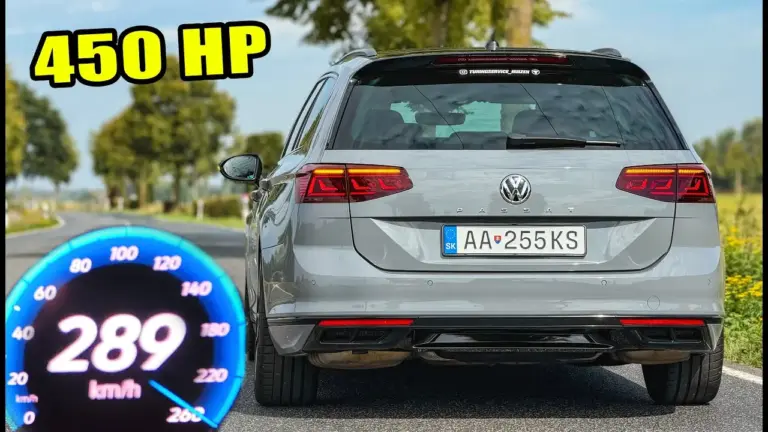Volkswagen Passat de 450 CV: firma un 0-100 en 5,8 segundos