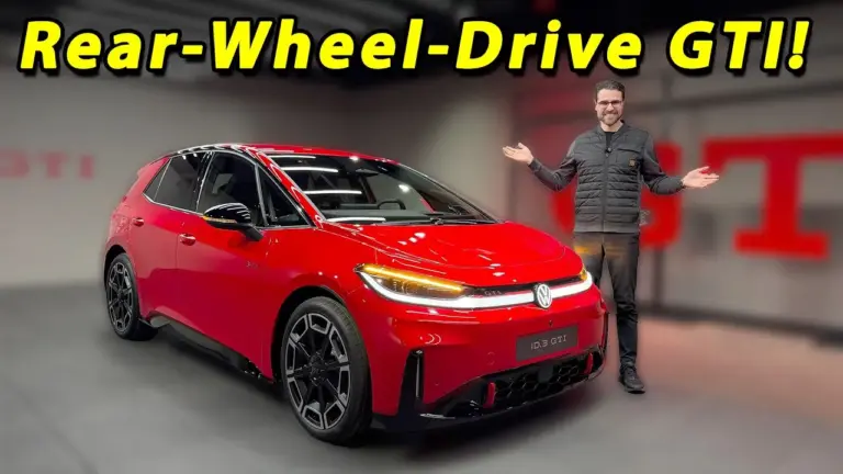 VW ID.3 GTI: primer GTI eléctrico de tracción trasera que dispara el 0-100 a 5,6 s