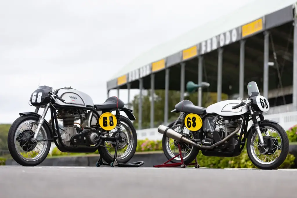 Norton revive su legado de competición con una Manx 30M en Goodwood 7 Motor16 1953 Manx Two bike Tracking 3 Bike Statics18 Motor16