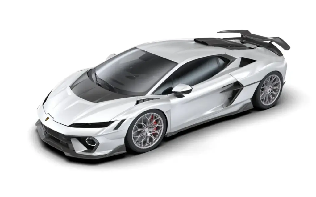 Lamborghini Temerario: 1016 Industries deja claro que 2,00 metros no eran suficientes 1 Motor16 2026 1016 Industries Lamborghini Temerario. Imagen delantera.